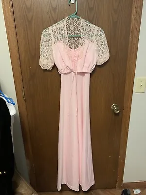 5 Vintage XS Vintage 70s Prom Dress Lot • $85