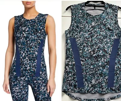 Adidas Stella McCartney Sports Tank Alphaskin Splatter Print Performance Fabric • $14.90