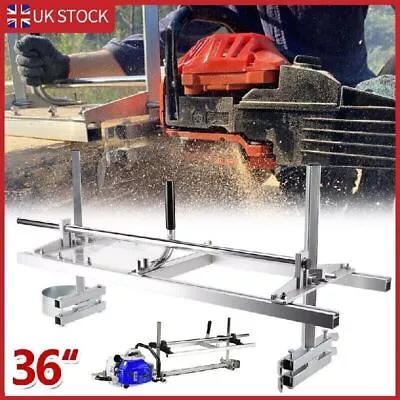 Chainsaw Mill Adjustable For Saws 14 -36  Wood Bar Woodwork Furniture Making Set • £59.99