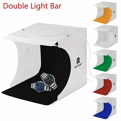 Mini Photo Studio Lightbox 22 Cm Portable Product Photography Shooting Light Kit • $23.99