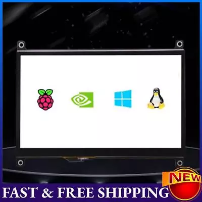 7 Inch IPS Touch Screen LCD Touchscreen Monitor Useful Portable For Raspberry Pi • £41.99