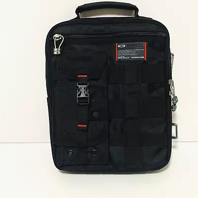 OAKLEY Tactical Field Gear Detachable Bag Laptop Phone Case Black - 12 X10  RARE • $86.87