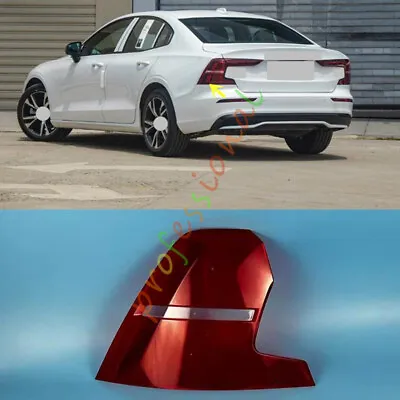 For Volvo S60 2019-2024 Outer Left Side Tail Light Lamp Lens Cover • $156.24