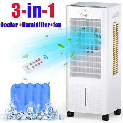 Portable Air Conditioner Fan 3-IN-1 6L Evaporative Cooler W/ Remote Control Room • $63.99