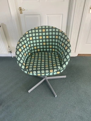 £45 • Buy *Collection*IKEA SKRUVSTA Chair Funky Turquoise/Yellow/Black VGC