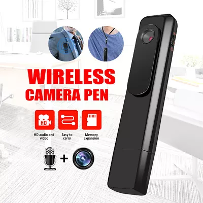 £14.99 • Buy Mini Pocket Pen 1080P HD Camera Hidden Portable Body Video Recorder Spy Cam UK