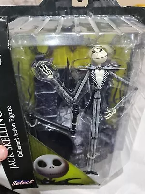 The Nightmare Before Christmas Jack Skellington Select Figure Collectors *rare* • £49