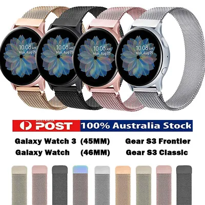 Samsung Galaxy Watch 3 45 46 Mm Gear S3 Frontier Classic Milanese Magnetic Band • $8.99