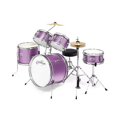 Ashthorpe 5-Piece Complete Junior Drum Set With Genuine Brass Cymbals - Advan... • $211.99