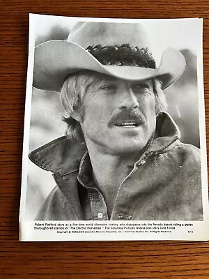1979 Robert Redford Press Photo The Electric Horseman • $7.99