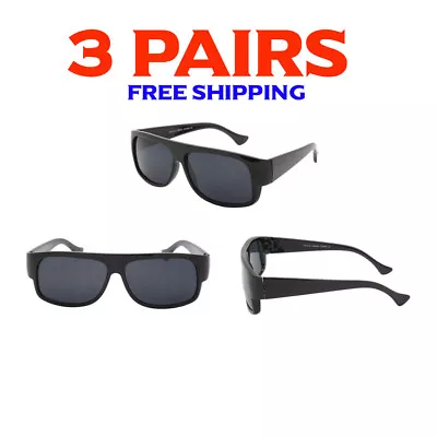 3 Pack Bulk Lot Wholesale Gangster Sunglasses EAZY E Super Dark Old School Locs • $8.95