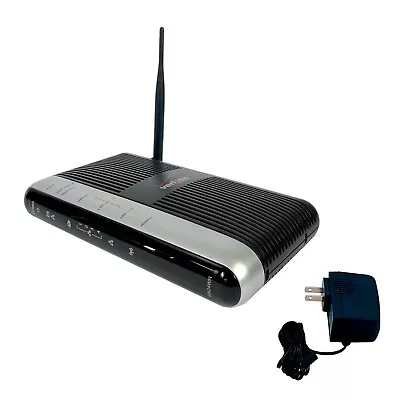 Actiontec Verizon MI424-WR Rev.C WiFi Wireless Router Modem W/ Adapter • $21.15