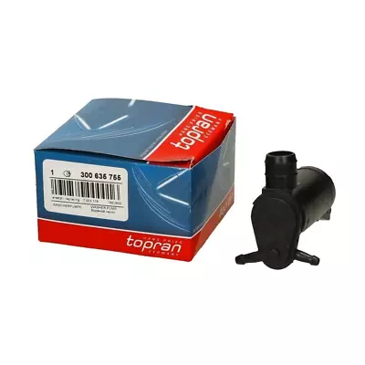 Fits TOPRAN 300 635 Washer Fluid Pump Window Cleaning OE REPLACEMENT TOP QUALIT • £17.43