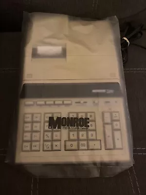 Monroe 7150 Desktop Printing Calculator Adding Machine 14 Digit  W Manual/cover • $65