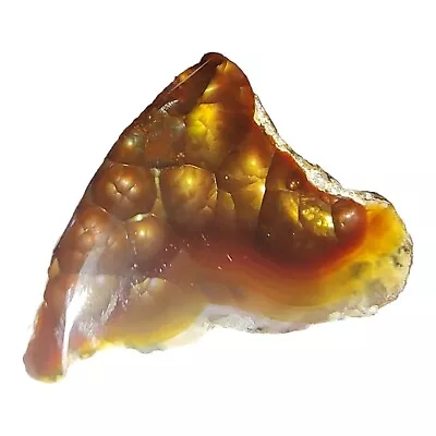 7.5 Cts Mexican Fire Agate - Natural Polished Rough Loose Gemstone - AAA Quality • $19.99