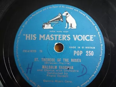 Malcolm Vaughan - St Therese Of The Roses/Love Me As Though There Were No ... • £7.50