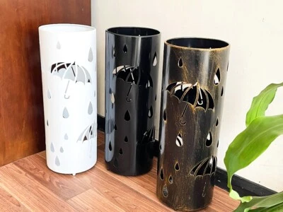 $58 • Buy Quality Metal Umbrella Holder Stand Cut Out Raindrops Pattern 50x18x18cm@3 Color