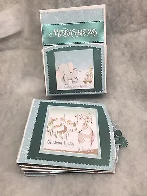 Deb’s Designs Handmade Christmas Memory Book And Box Photo Album Baby’s 1st • £40