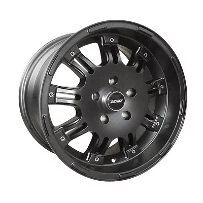 17x8  Moab Baja Rocker Black Finish Aluminum Wheels For Jeep Wrangler JK • $89.95