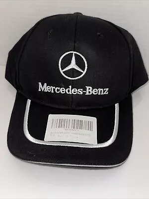 Mercedes-Benz Hat Mens One-Size Buckle Back Black AMG Petronas Formula One Team • $17.67