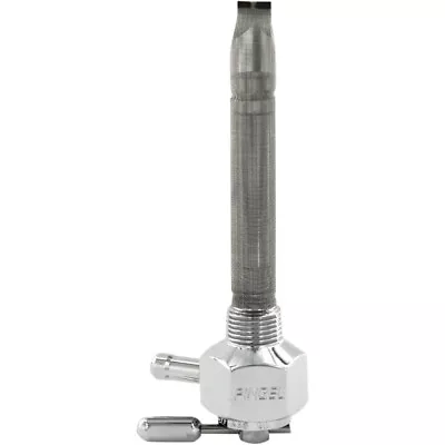 Pingel Fuel Valve - Chrome - 3/8  NPT - Hex | 1211-CH • $134.25