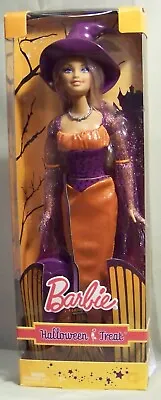 2008 Barbie Halloween Treat Doll Witch Costume Gothic Horror Toy Gift Purple • $25