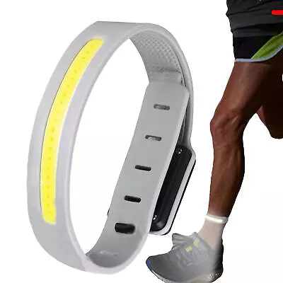 LED Wristband Light Armband Night Running Safety Bracelet Rechargeable 3 Modes • $10.99