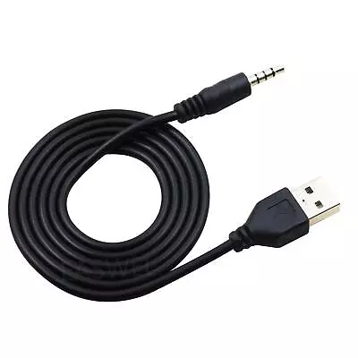 3.5mm AUX Audio Plug Jack To USB 2.0 Male Charge Cable Adapter Cord Car IPod MP3 • $5.66