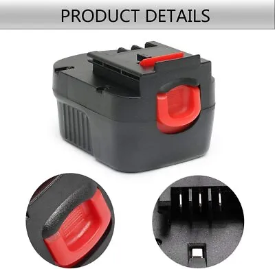 For BLACK & DECKER 14.4V Slide Battery / Charger HPB14 FIRESTORM FSB14 A14 • $17.99