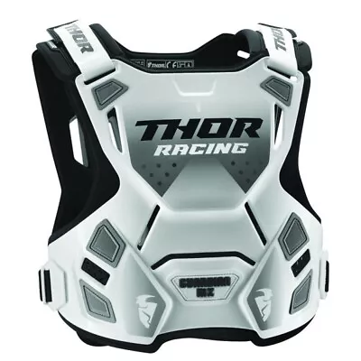 THOR GUARDIAN MX WHITE KIDS BODY ARMOUR - 2XS / XS From MSA • $99.95