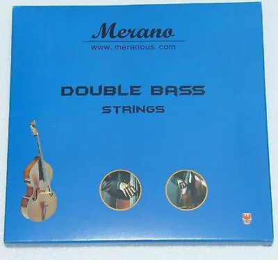 Merano Student Upright Double Bass String Set 1/2 1/4  Size Ship From USA • $29.99