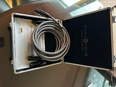 $3500 • Buy Wireworld Platinum Eclipse Balanced Interconnect 2.5m Excellent Continental US
