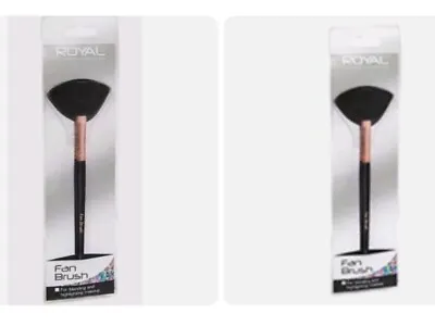 Royal Cosmetics Beauty Fan Brush Blending Highlighting Makeup Brush • £1.69