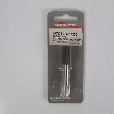  Marquette Welders Rotary File ½”x 7/8” Cylindrical M57235   • $9.99