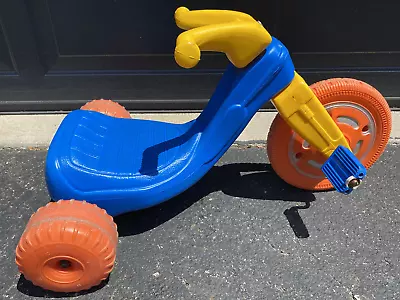 Vintage Marx Big Wheel Mini Plastic Kid's Tricycle Bike 24  X 17  1970's GUC • $99.99