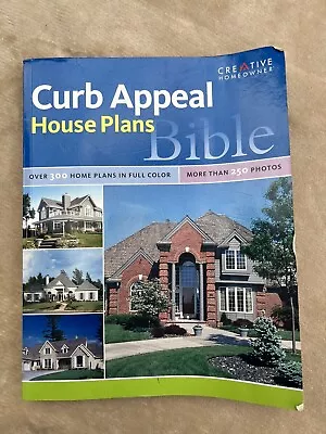 Curb Appeal House Plans Bible Paperback • $4