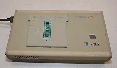 System General TURPRO-1/TX  Eprom Programmer With 16-40 Pin DIP Adapter Socket  • $149