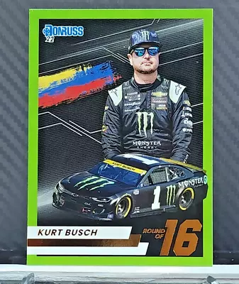 Kurt Busch 2022 Donruss Racing ROUND OF 16 #R11 • $1.47