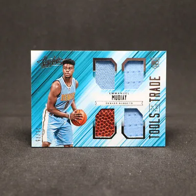 $11 • Buy 2015-16 Emmanuel Mudiay - Absolute Tools Of The Trade Rookie /75