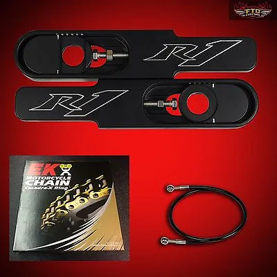 2008 Ultimate R1 Swingarm Extensions Kit 9  Stretch EK ZVX3 Chain Brake Line • $353.89