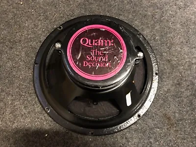 Vintage Quam 10in Speaker  5.7 Ohm Speaker MAKE OFFER! • $19.95