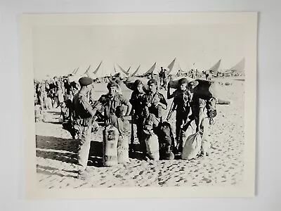 British Army Troops At Suez Canal Egypt C1980s Press Photo • £10