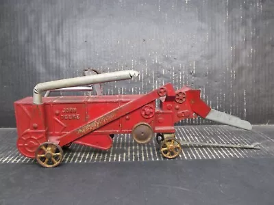 Vindex John Deere Thresher 15  Cast Iron Red Circa 1930 Replaced Parts • $849.99