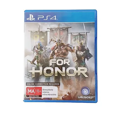 For Honor (Sony PlayStation 4 2017) Complete PS4 Game  • $12.99