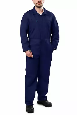 Kolossus Men's Long Sleeve Coverall Mechanic Jumpsuit • $39.95