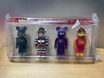 BE@RBRICK Godzilla McDonald's Bearbrick 150%  Medicom Toy Collaboration Figure • $50