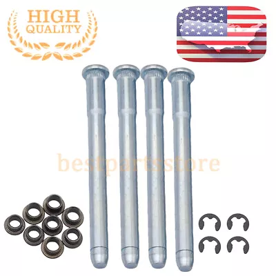 4 Sets Door Hinge Pins And Bushing Kit Fit For 1994-2004 Chevrolet Chevy S10 GMC • $13.49