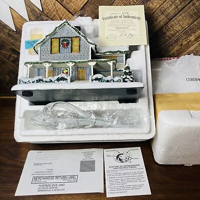 Taylor Home COA & Sealed Aunt Bee Mayberry Christmas Village Hawthorne Village • $129.93