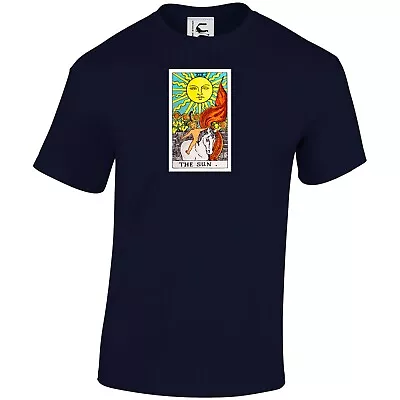 The Sun Tarot Arcana Card Celestial Goth T-Shirt Top Adults Kids & Teens Sizes • £9.99