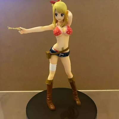 Fairy Tail Happy Lucy Collection Figure Doll Swimsuit Ver. Used JP • £61.76